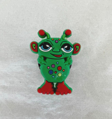 Original Jibbitz Croc/Shoe Charm: Green Monster/Alien Creature, new ...