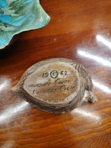 Vtg 1960's MCM Treasure Craft Pair #777 Calif Pottery MINT - Picture 2 of 3
