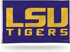 Lsu Tigers Ncaa 3' x 5' Banner Flag Single Sided - Indoor or Outdoor