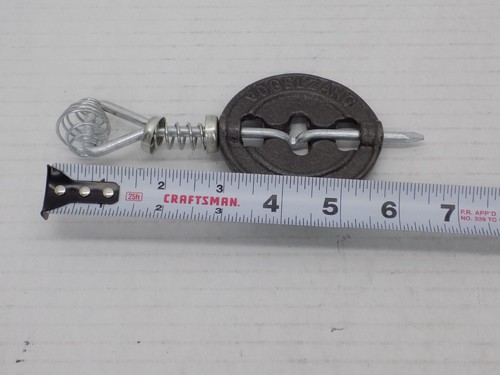 BRAND NEW VOGELZANG 3" WOOD STOVE CHIMNEY DAMPER CAST IRON ICE FISHING STOVE - Picture 3 of 4