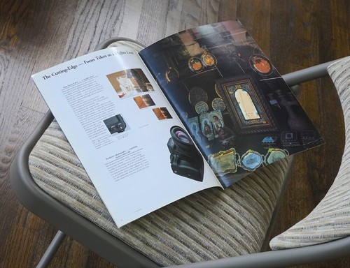 New original Contax brochure for N1 SLR camera+Zeiss Sonnar 24-85mm lens 50mm N - Picture 3 of 3