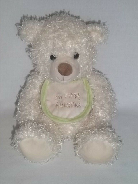 my first teddy bear white
