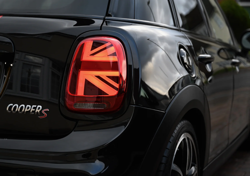 MINI F55 5 Puertas Cooper S Completo DeChrome Brillo Negro Kit Cubiertas KillAllChrome - Imagen 2 de 2