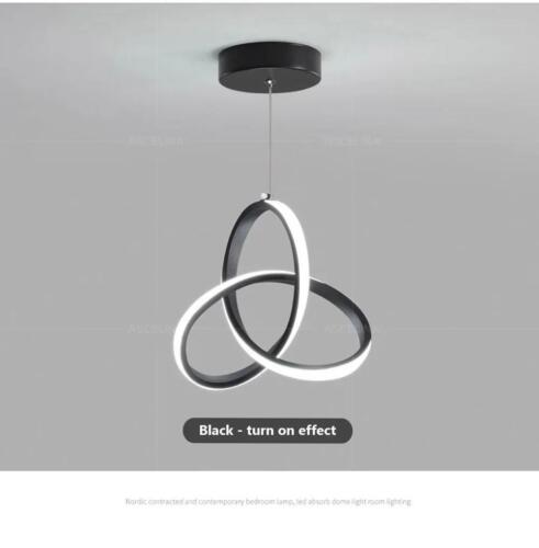 Lámpara Tira LED Pasillo Interior Colgante Metal Multicolor Moderno Ac 110-220 V - Imagen 19 de 30