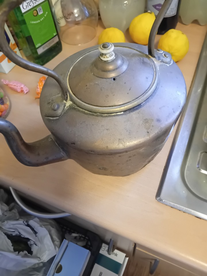 large vintage copper kettle eBay