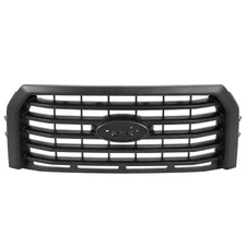 For Ford F150 2015 2016 2017 Painted Front Bumper Grille ABS Horizontal Style