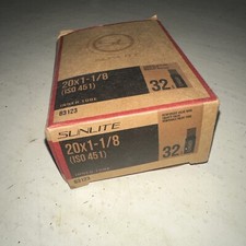 SUNLITE Bike Inner Tube 20x1.50-1.95 With 48mm Smooth Valve & 44mm Length - Compatible With Various 20 Inch Wheel Bikes - View #14
