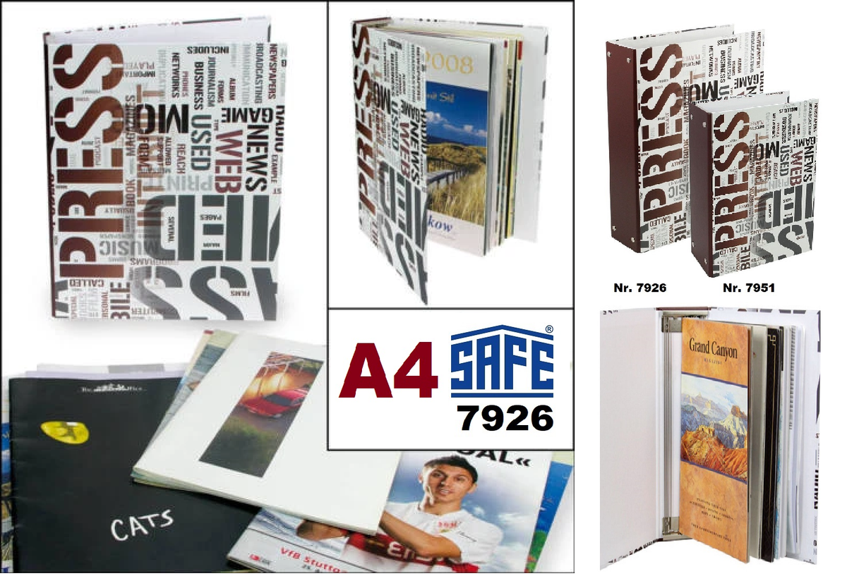 Journal Binder Magazine Collector A4 Safe 7926 For 15 Magazines | eBay journal-binder-magazine-collector-a4-safe-7926-for-15-magazines-ebay