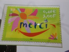FRANCE 2001 timbre 3379 MERCI, neuf**, VF MNH