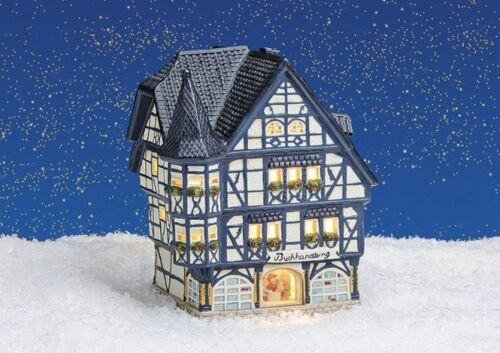 Lichthaus G.Wurm Porzellan Windlichthaus Romantische Strassen div.Modelle - Bild 7 von 31