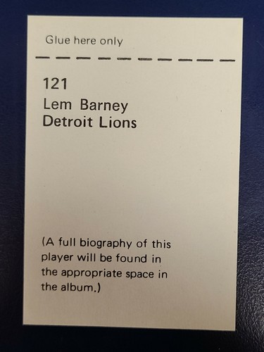 1972 NFLPA Wonderful World Football Stamps Complete Your Set You Pick #1 - 135 - Picture 101 of 123