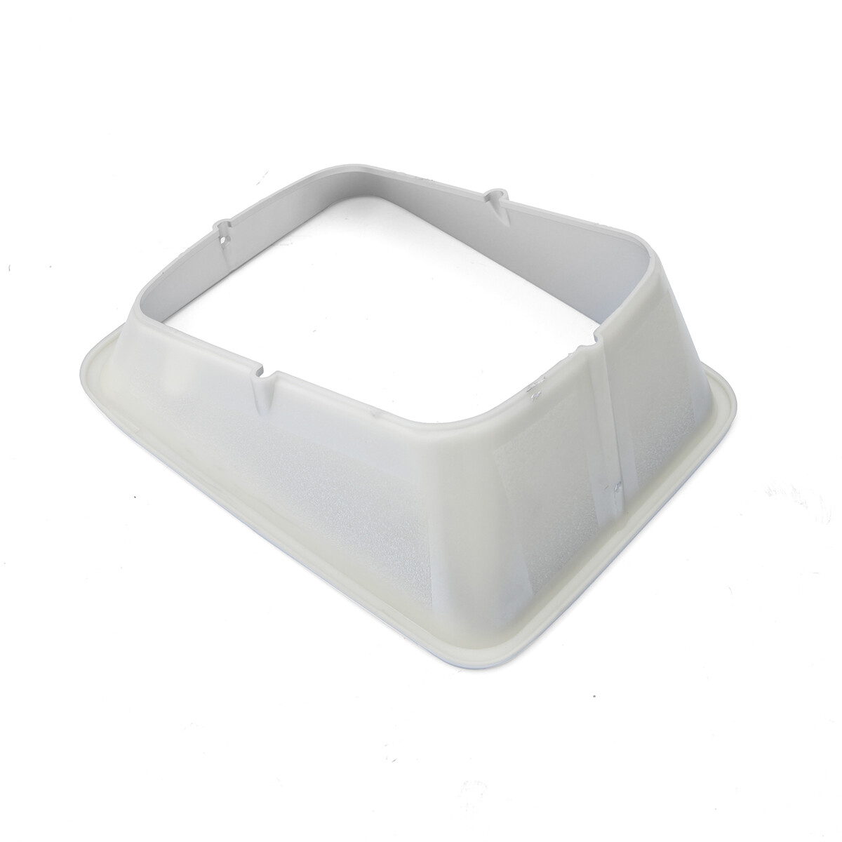 2PC Headlight Bezel Plastic Gray Pair Fit Freightliner FL50 FL60 FL70