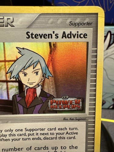 Steven’s Advice 83/108 ex Power Keepers Reverse Holo STAMPED - Picture 3 of 12