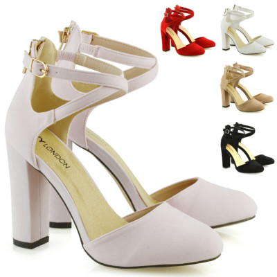 high block heel sandals