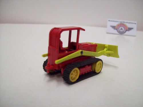 Siku V 239, Fiat Kettenschlepper CA 40 mit Planierschild, 1964, red, Siku 1:60 - Bild 2 von 5