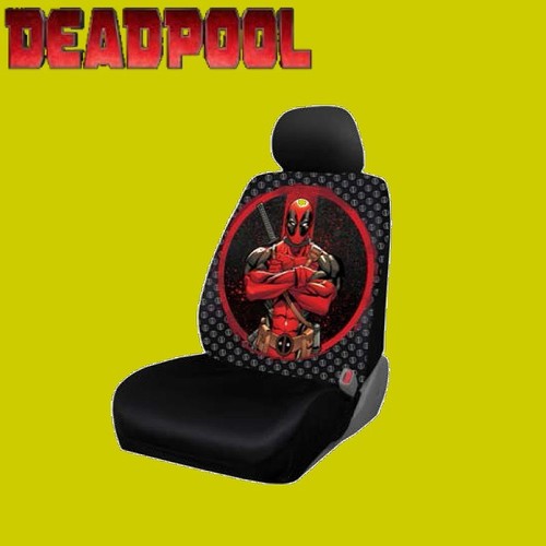 For FORD New Marvel Comic Deadpool Car Truck SUV Seat Cover Keychain and Gift - Picture 2 of 5