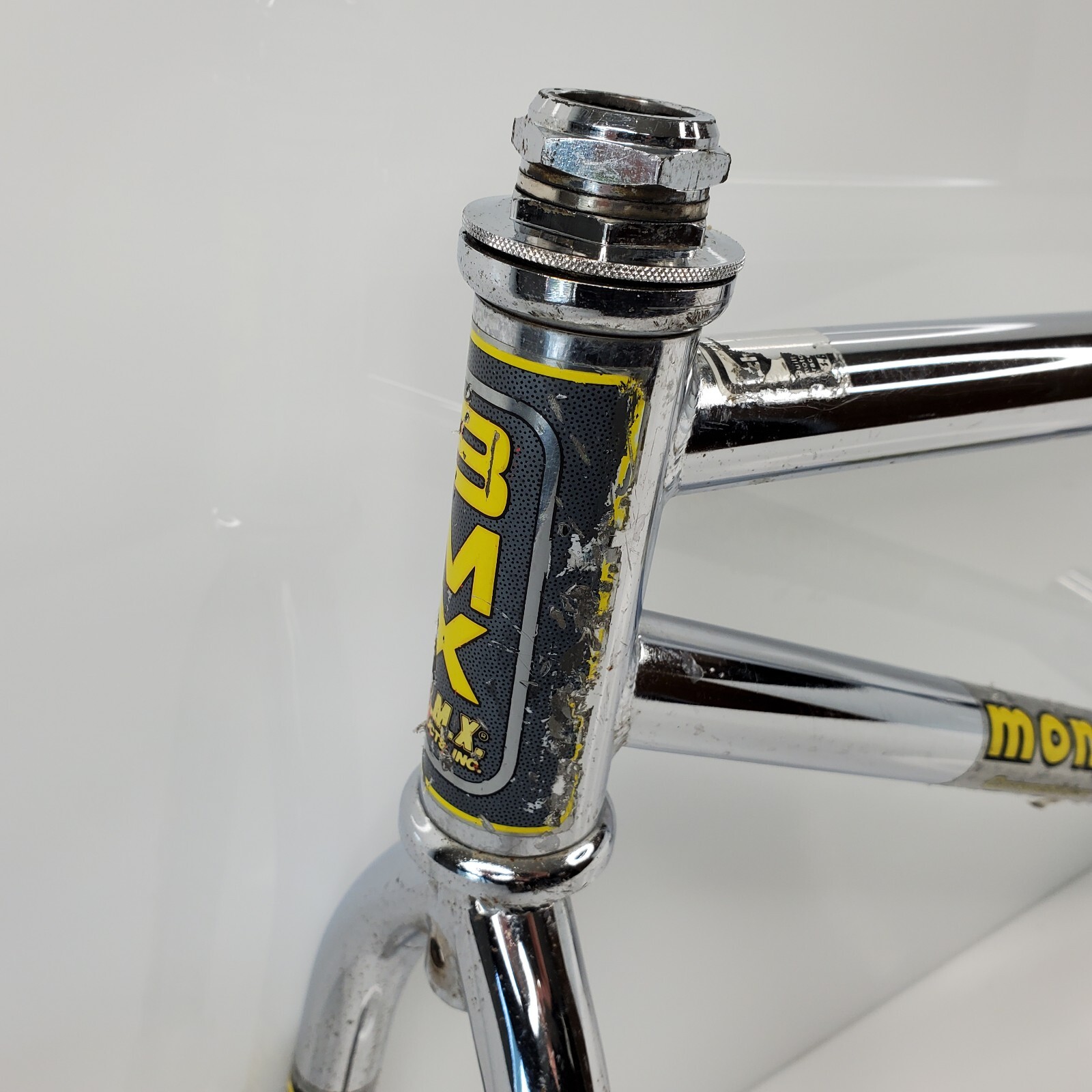 Vintage 1984 Mongoose Expert 20" BMX Frame & Fork Set Chrome eBay