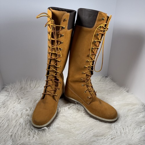 Timberland Women's 16 “ Premium Waterproof Boots Lace Up 23345 5360 Size 8M - Picture 2 of 24