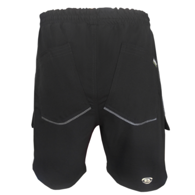 Cuissard Vélo Homme Berkner MTB MARTIN – Double Couche, Noir, Taille Standard, Haute Visibilité – Neuf