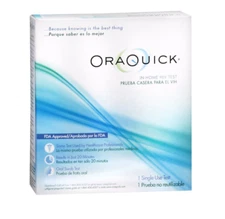 OraQuick HIV Home Test. Private health care with anonymity 