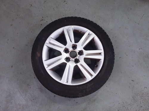 AUDI A4 WHEEL ALLOY FACTORY, 17X7IN, 7 SPOKE, P/N 8K0601025B, B8 8K (A4), 02/08-