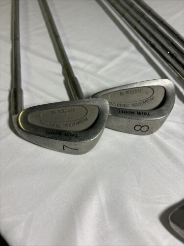 Tour Model Peripheral Weighting System III 8 Clubs 3-W⛳RH Stainless Steel Shafts - Imagen 9 de 14