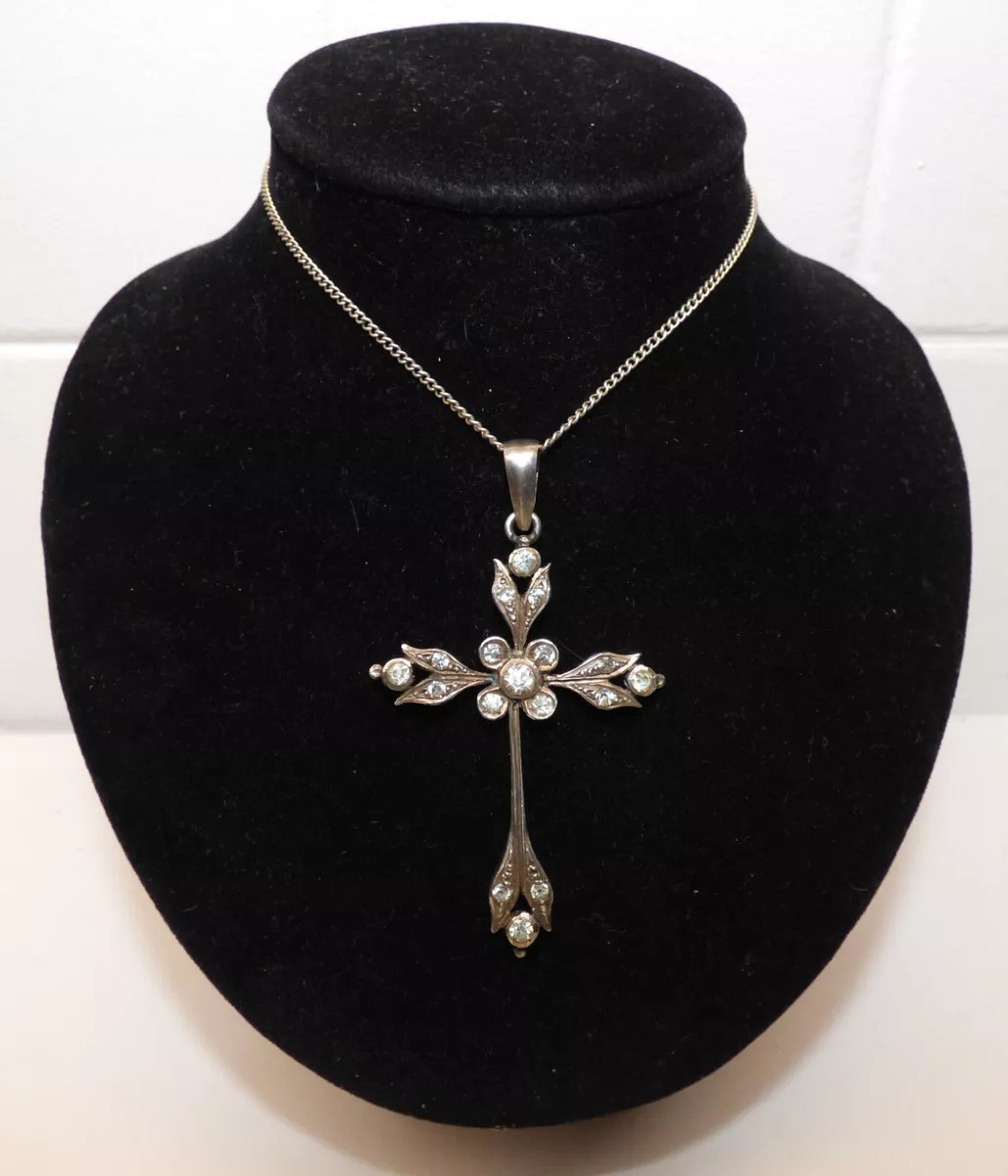 Old store cross necklace