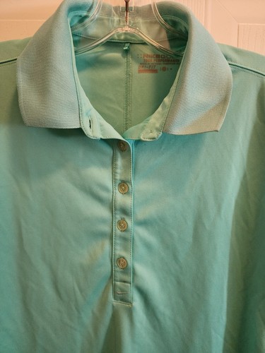 Polo Nike Golf Tour Performance donna manica corta Dri Fit blu taglia M - Foto 3 di 9