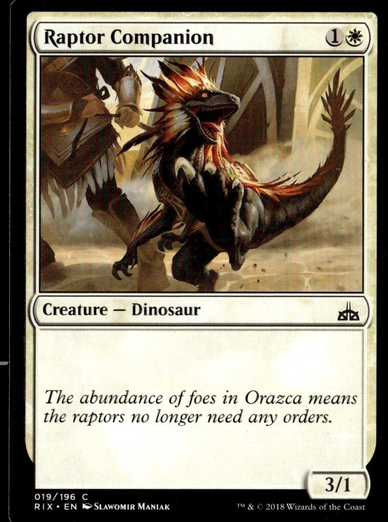2018 Rivals of Ixalan Raptor Companion Expansion/Common #19