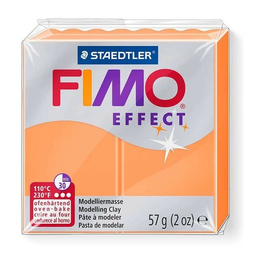 Panetto 57 gr FIMO SOFT EFFECT 17 Colori FLUO TRASLUCIDO PASTELLO FOSFORESCENTE - 第 15/22 張圖片