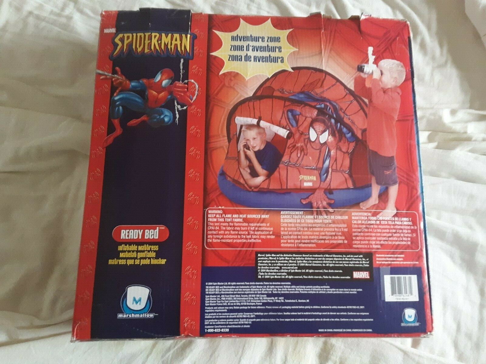 spiderman bed tent
