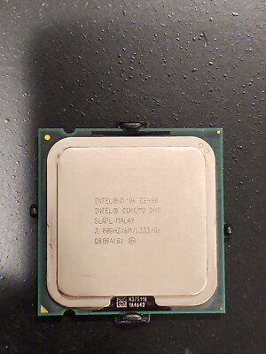 Intel Core 2 Duo E8400 CPU 3.0 GHz 6MB LGA 775 Desktop Processor SLAPL