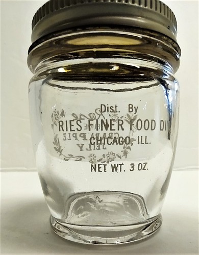 Vtg Cocktail Delight Cheese and Reese Pure Jelly Jars by Hazel Atlas with Caddy - Picture 8 of 11