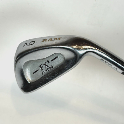 RAM FX2 Forged Single 9 Iron - Men's RH - Factory Steel Shaft Stiff Flex - 36''