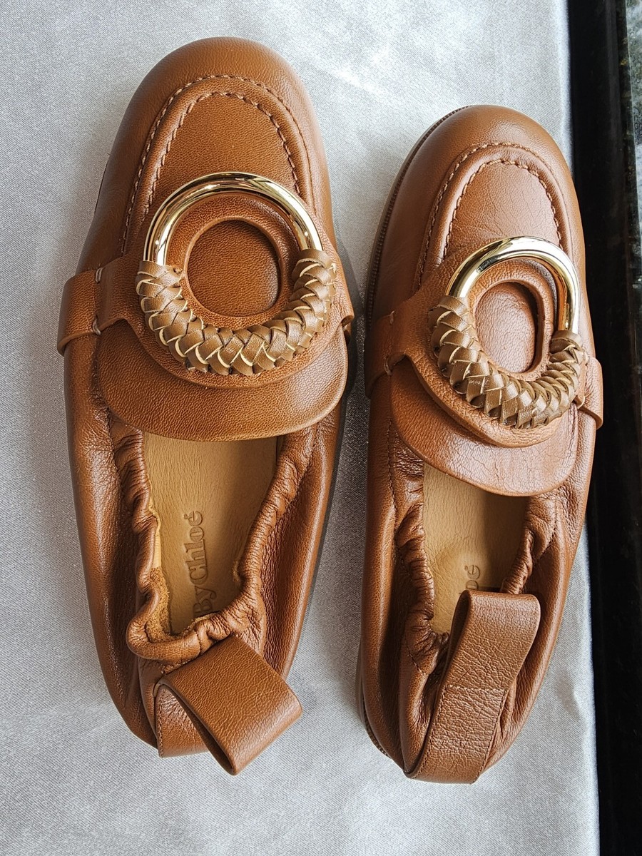 See By Chloe Hana Embellished Leather Loafers Sz EU37/US7 | eBay See By Chloe Hana Embellished Leather Loafers Sz EU37/US7 | eBay