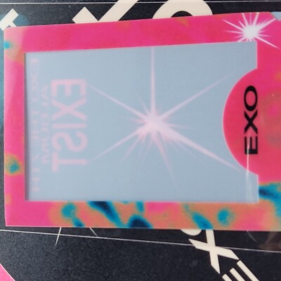 EXO EXIST everline ラキドロ 封入 カイ ジョンイン EXO LUCKYDRAW PHOTOCARD EXIST EXOcial Club Cream Soda POP UP