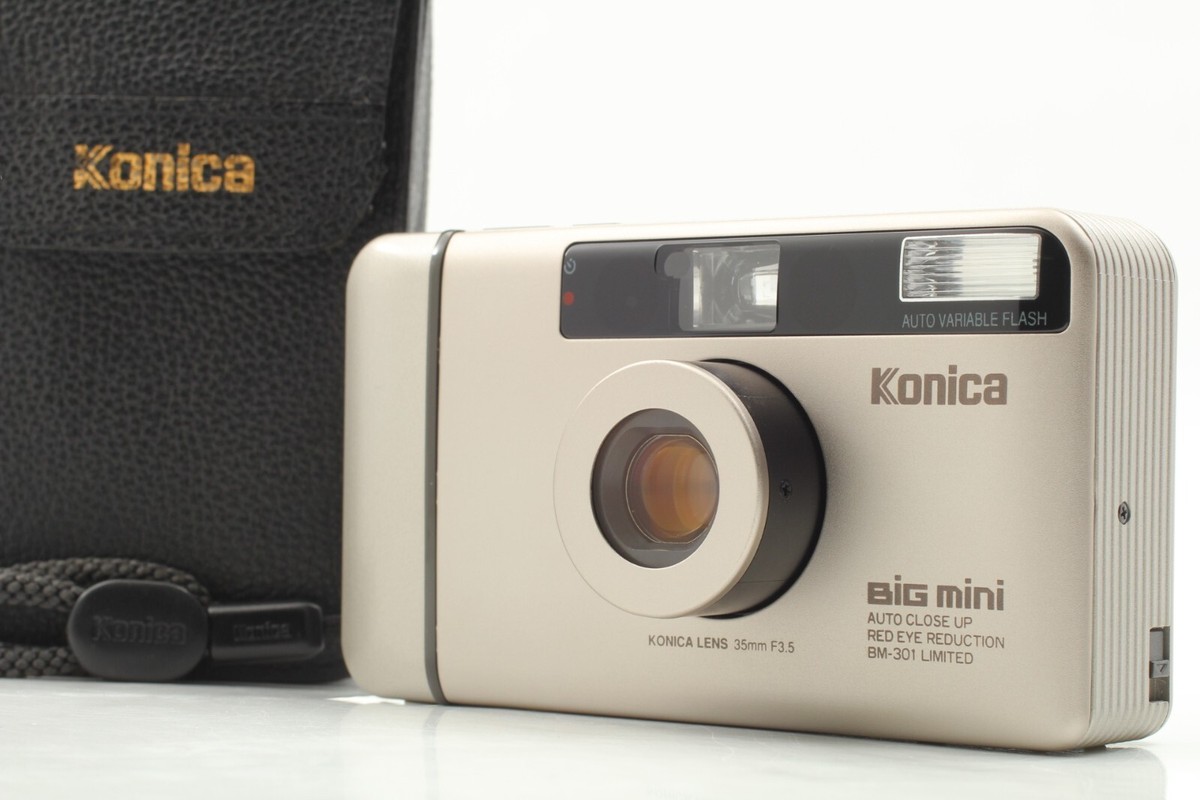 フィルムカメラ Konica BIG mini BM-301 limited Konica BiG mini BM-301S | CameRadiPC