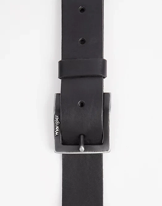 WRANGLER  Kabel Buckle Belt in Black W00108100 CINTURA UOMO leather - Imagen 4 de 4