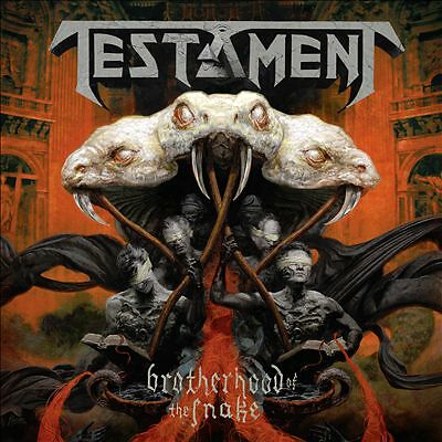 (CD1360) Brotherhood of the Snake by Testament (CD 2016) Hardback Book Pack **