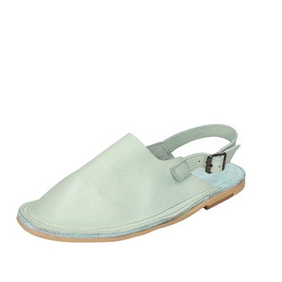 Chaussures Femme MOMA 37 Ue Sandales Vert Cuir EX466-37