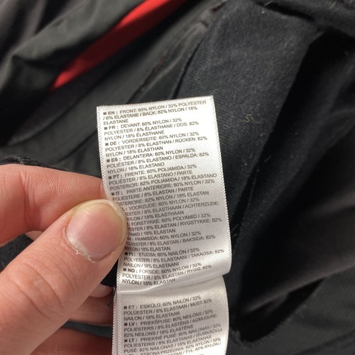 Salomon Jacket Mens Small Black Clima Wind Full Zip Windbreaker Running Training - Picture 7 of 9