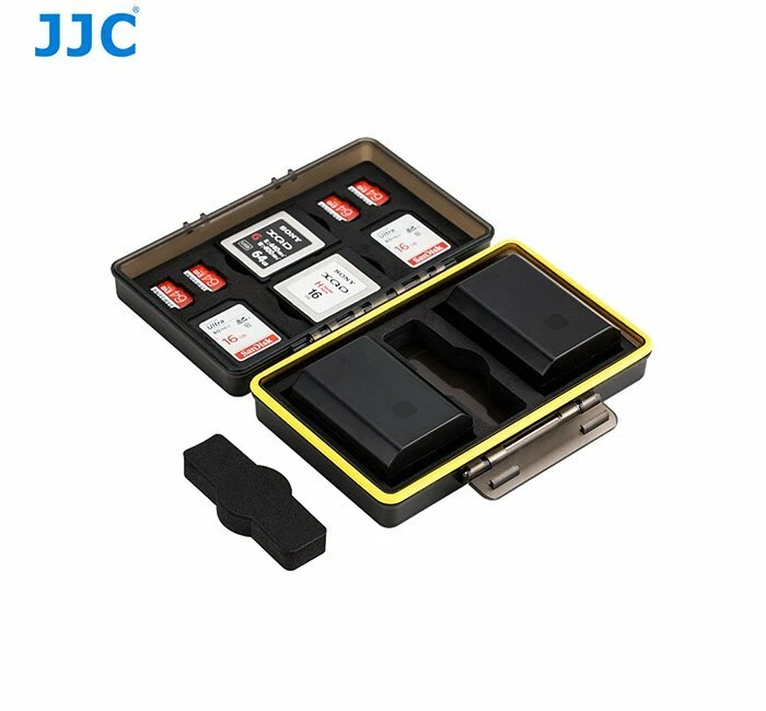 JJC BC-3UN1 Hard Case box for 2x Battery and various memory card SD MSD XQD - Image 3 of 4