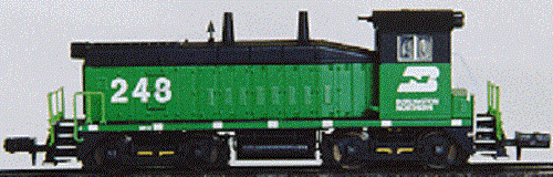 N Life-Like SW9 1200 BN Burlington Northern 248 N Life-Like SW9 1200 BN Burlington Northern 248