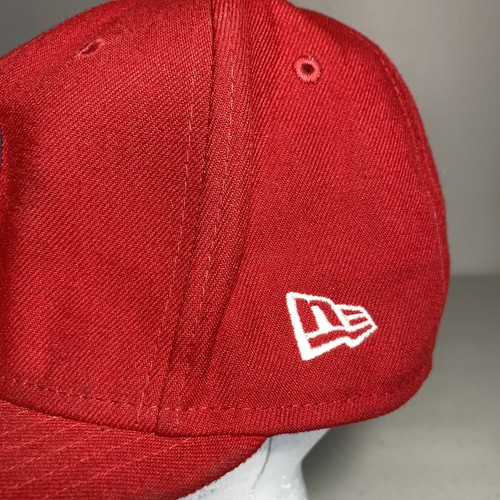 Cappello New Era Washington Nationals 59FIFTY Jackie Robinson Day rosso aderente 7 1/8 - Foto 7 di 8
