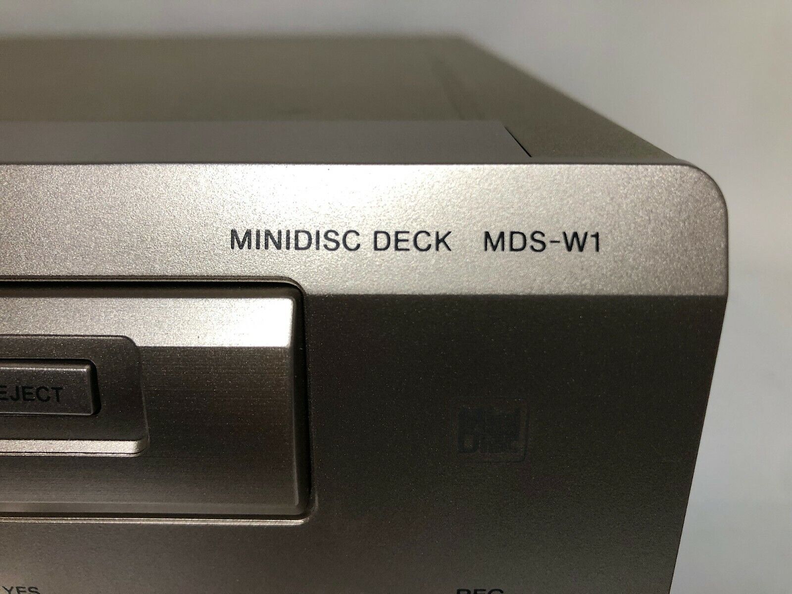 Sony MDS-W1 MD Mini Disc Deck Double Player Recorder Tested Free