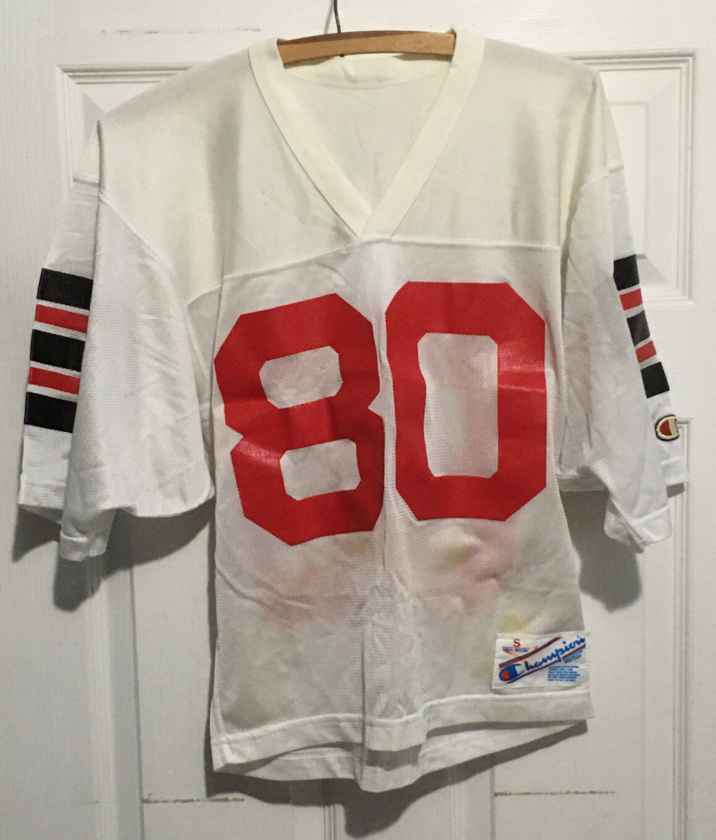 Vintage Champion Football Jersey Men's Small Rochester NY