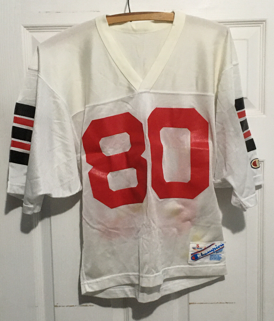 Vintage Champion Football Jersey Rochester NY Size Small eBay