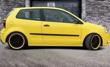 Seitenschweller für VW 9N Race Design Schweller Jubi R Line GTI ABS TÜV 9N3 R32