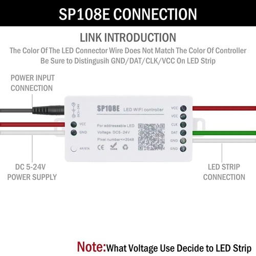 WS2812B WS2811 WS2813 WS2815 Pixels LED Strip Controller Wifi /Bluetooth /Music - Picture 14 of 24