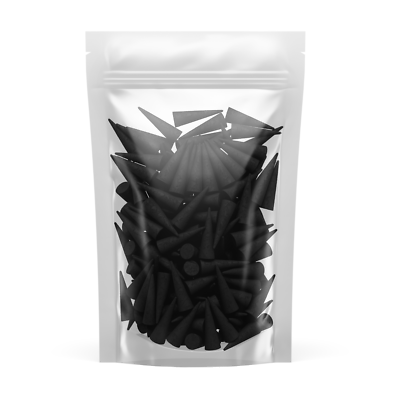 15 Charcoal Incense Cones Jumbo 2 TOPFLOW Bulk For Burner Holder